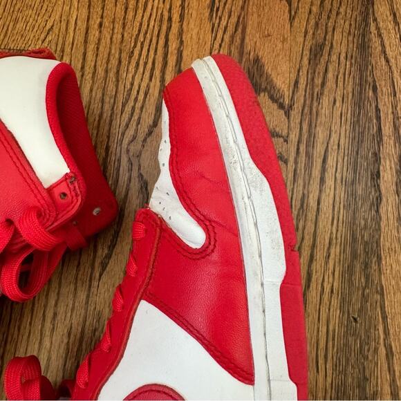 Nike Dunk High University Retro Red White - Picture 5 of 8